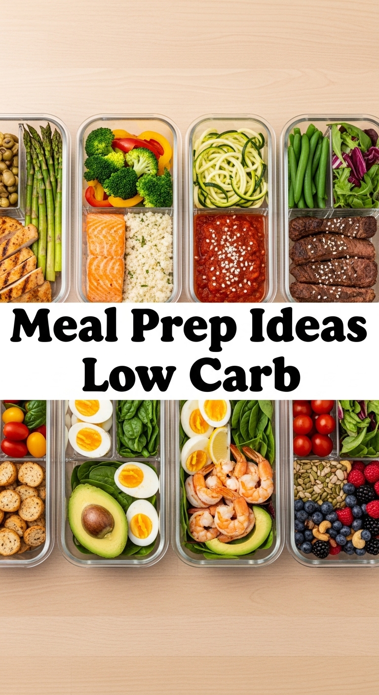 Meal Prep Ideas Low Carb