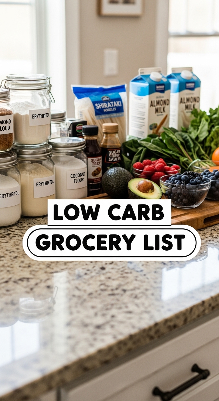 Low Carb Grocery List