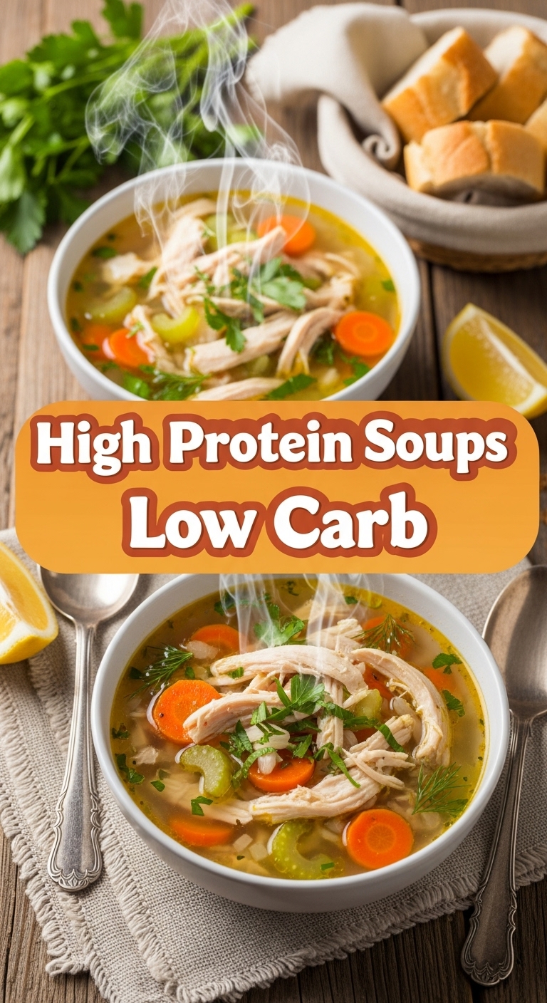 High Protein Soups Low Carb