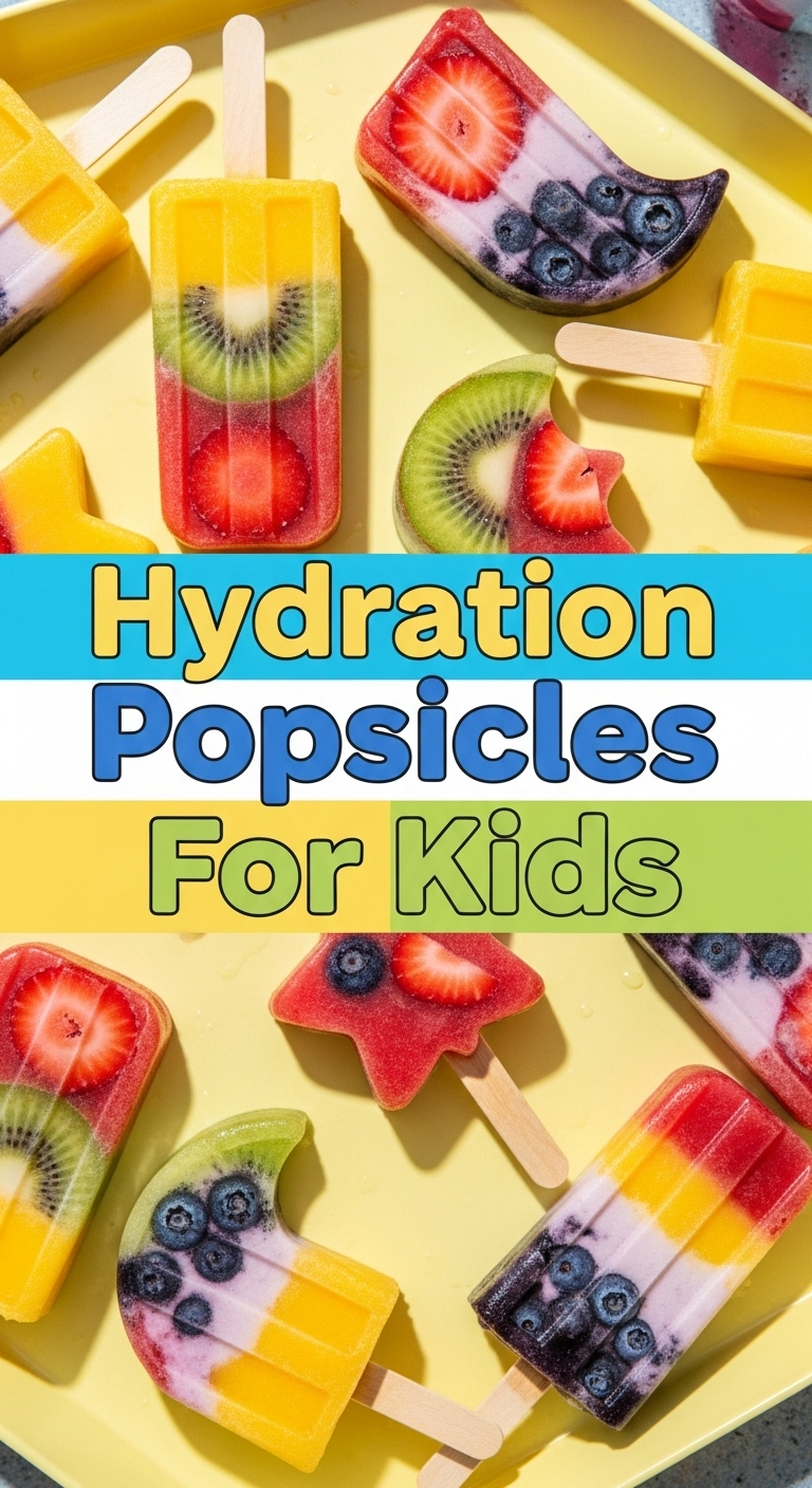 Hydration Popsicles For Kids