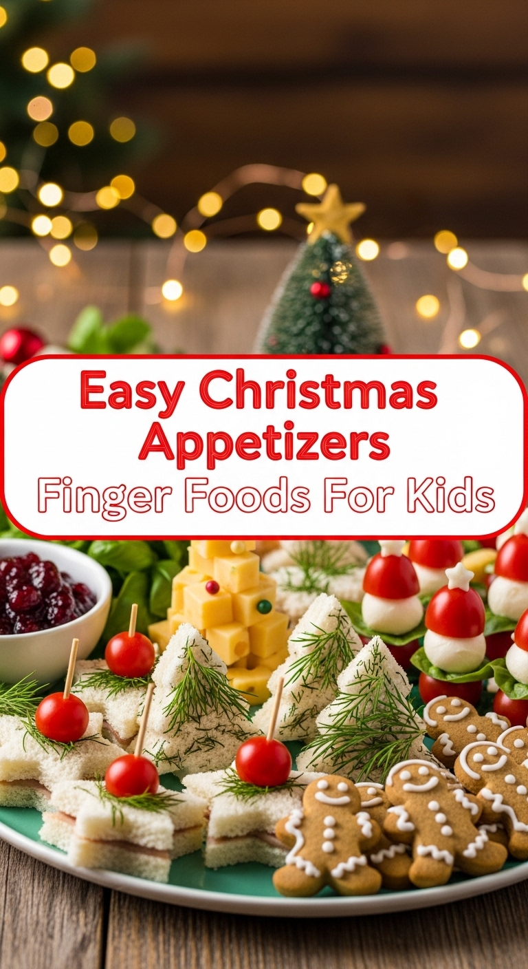 Easy Christmas Appetizers Finger Foods For Kids