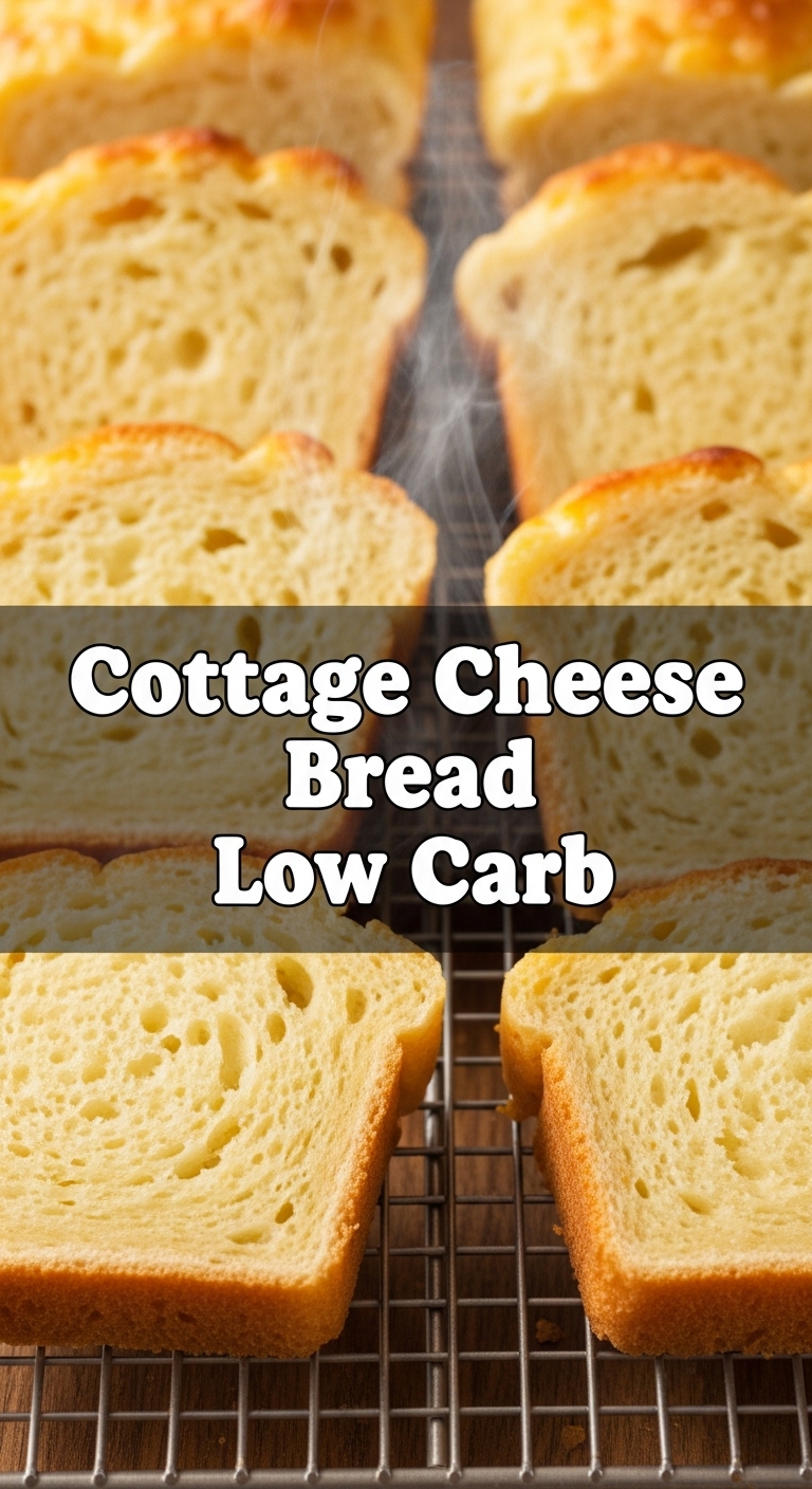 Cottage Cheese Bread Low Carb