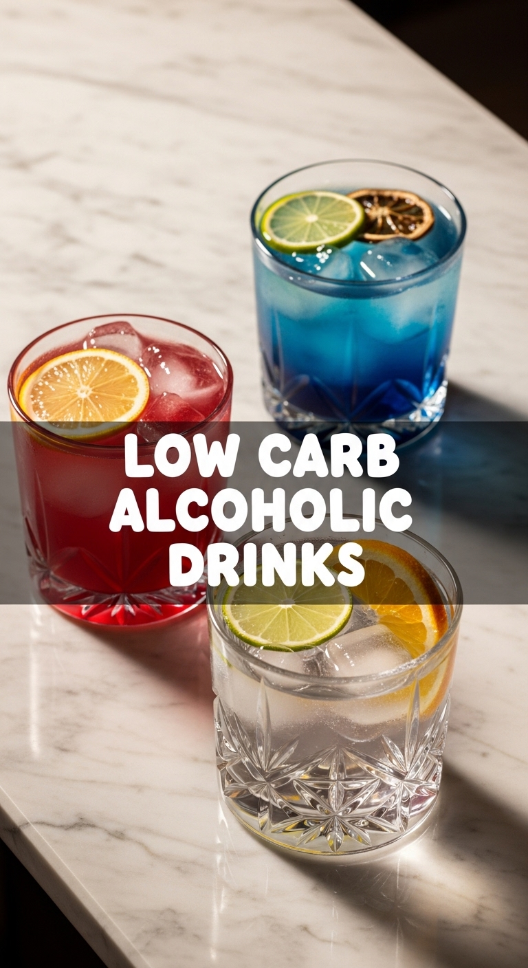 Low Carb Alcoholic Drinks