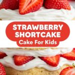Strawberry Shortcake Cake For Kids