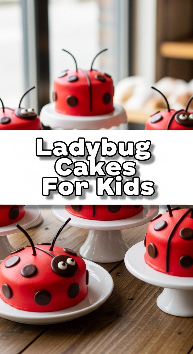 Ladybug Cakes For Kids