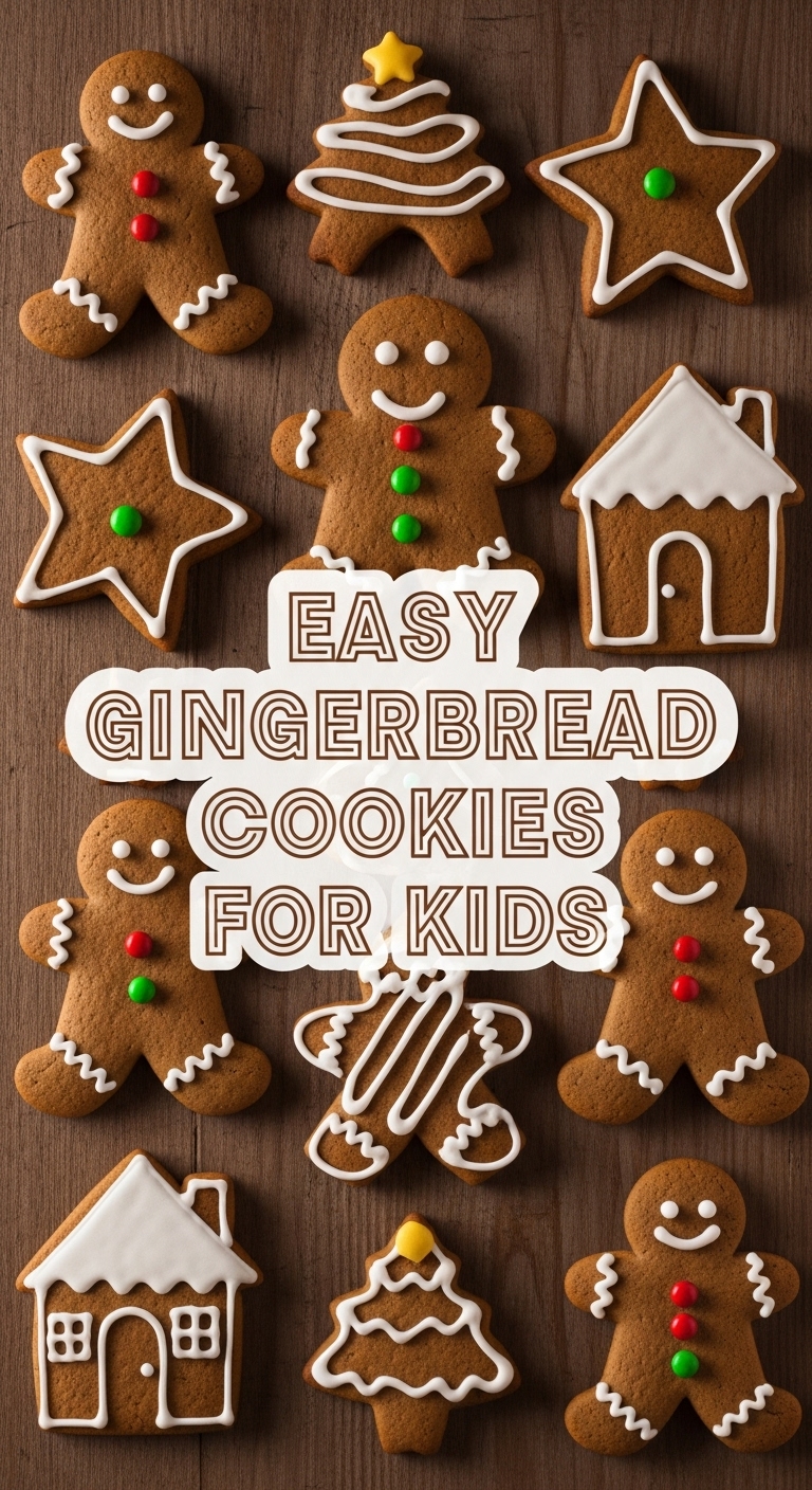 Easy Gingerbread Cookies For Kids