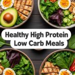 Healthy High Protein Low Carb Meals