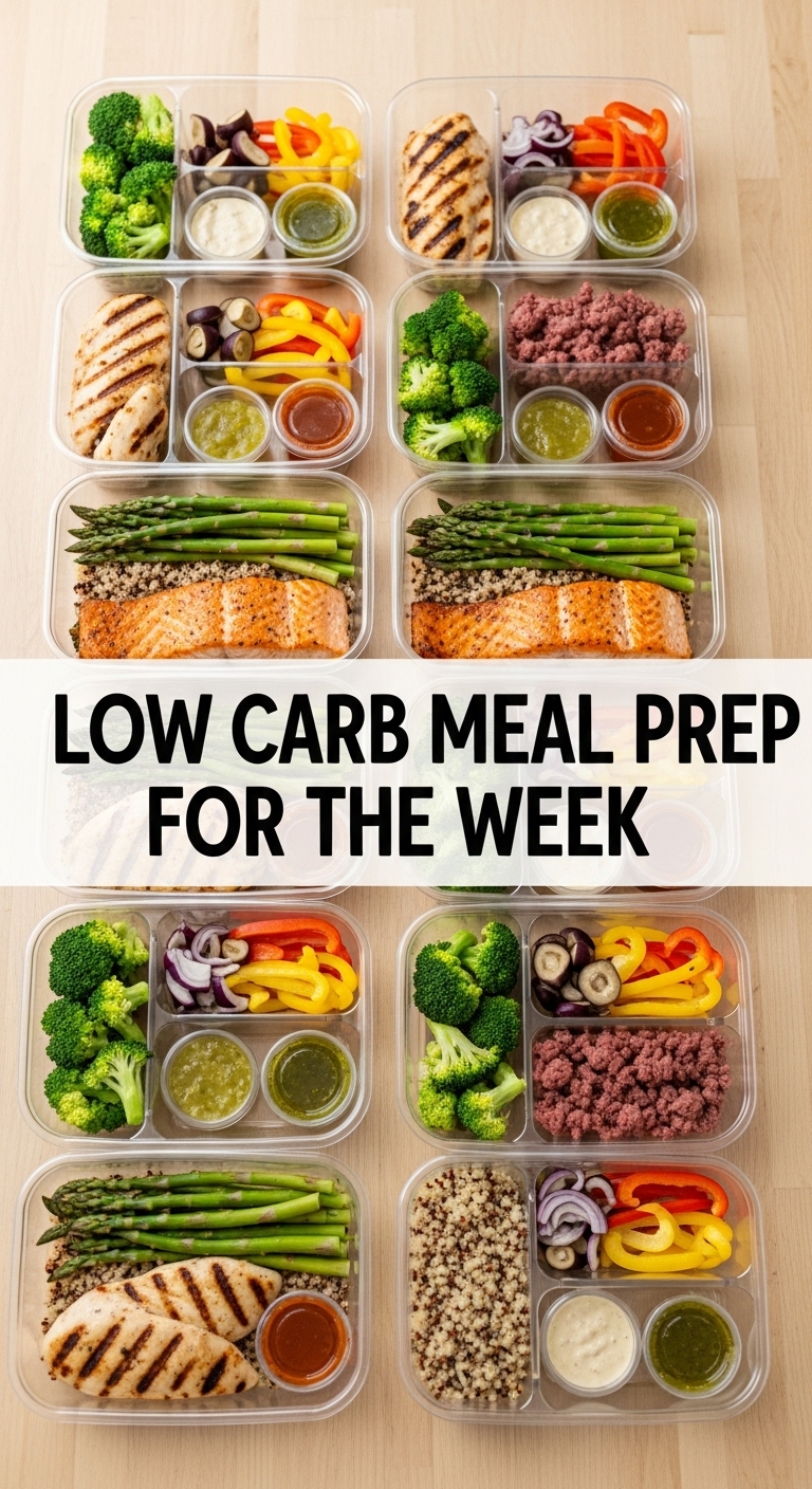 Low Carb Meal Prep For The Week