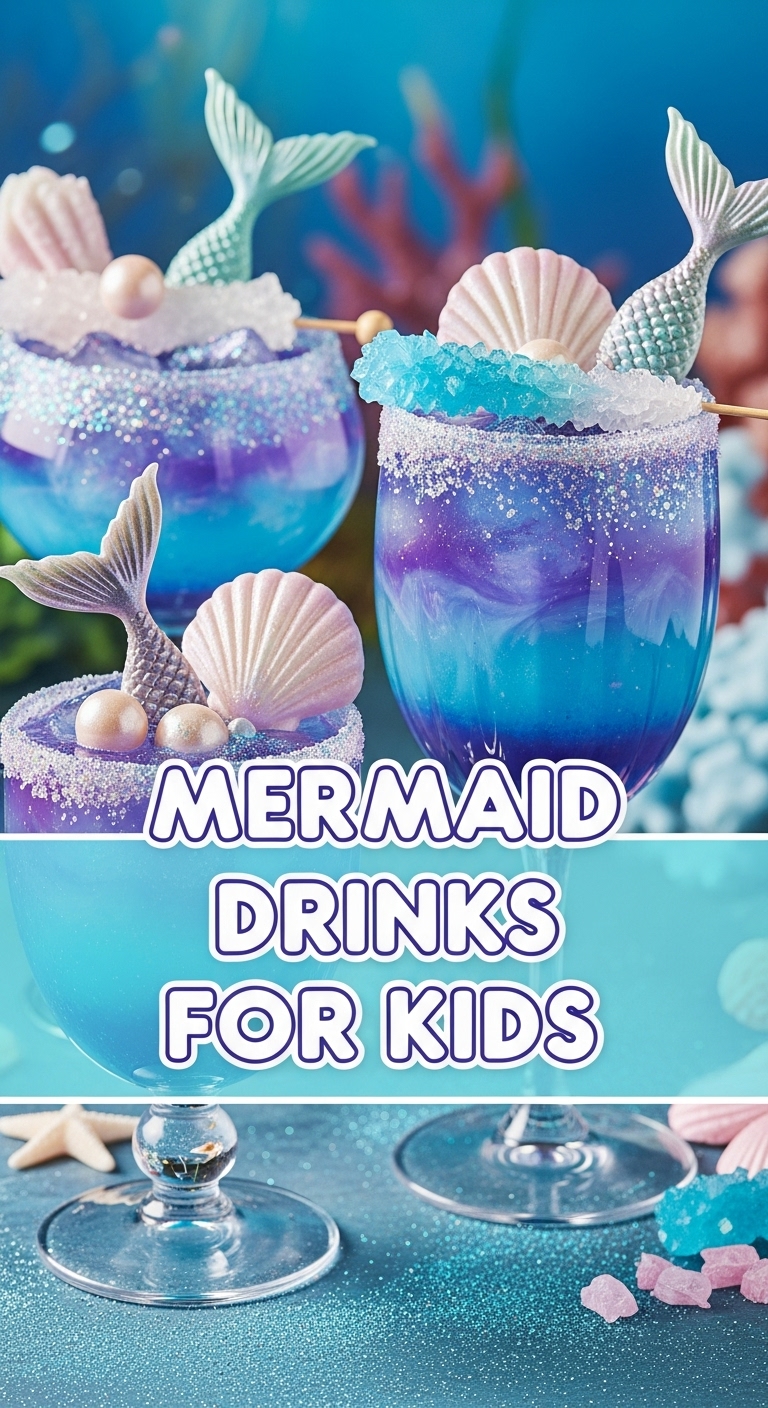 Mermaid Drinks For Kids