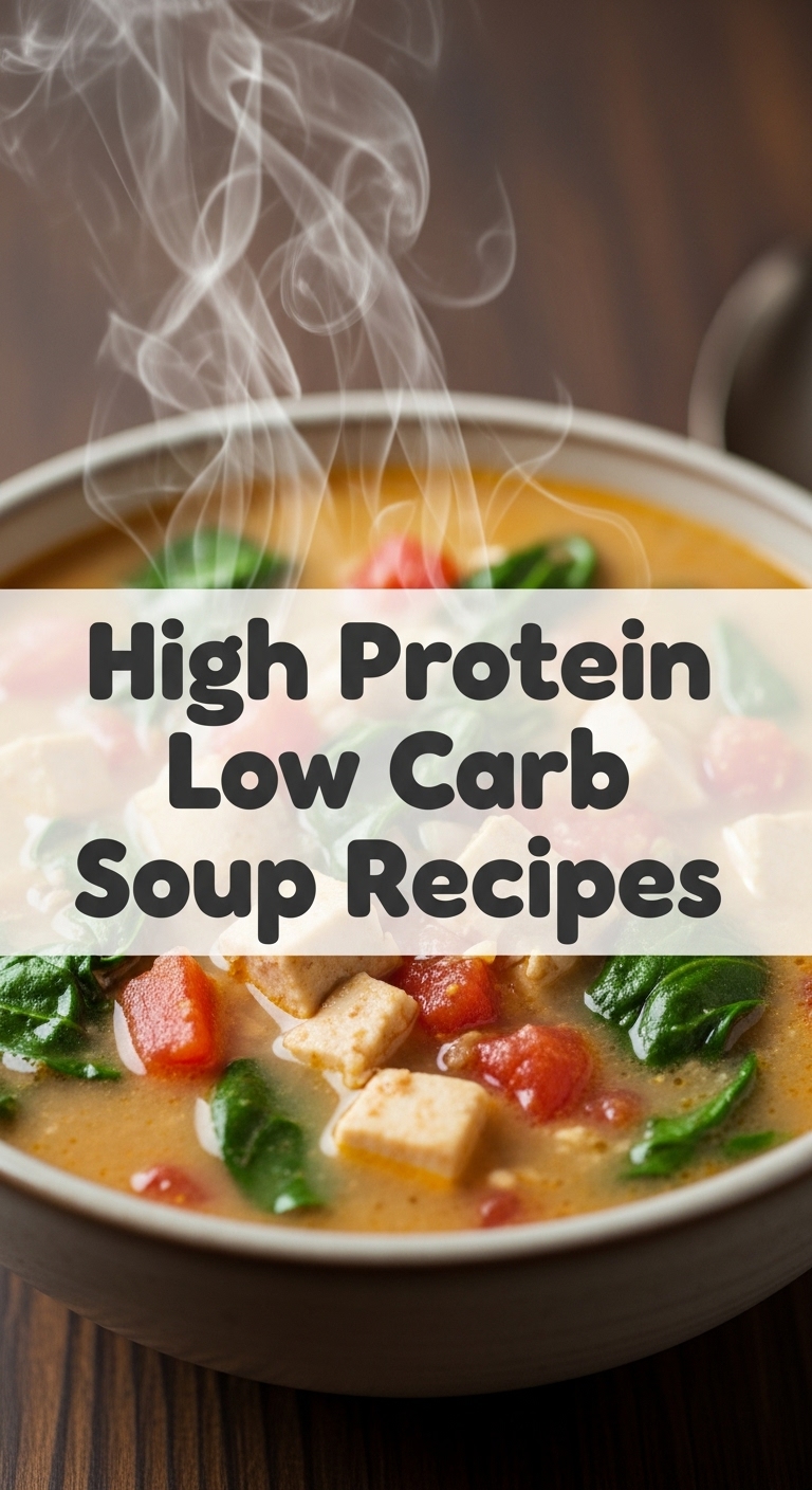 High Protein Low Carb Soup Recipes