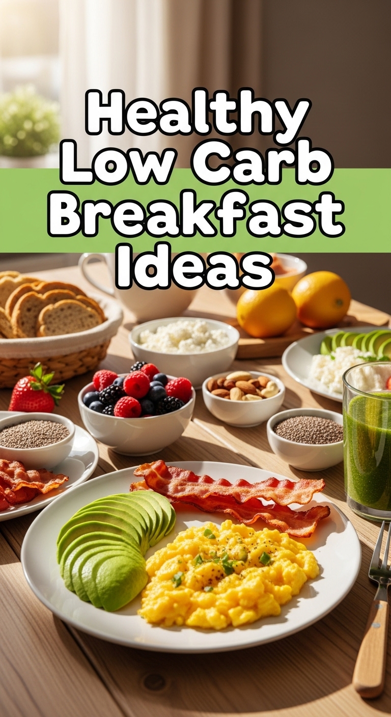 Healthy Low Carb Breakfast Ideas