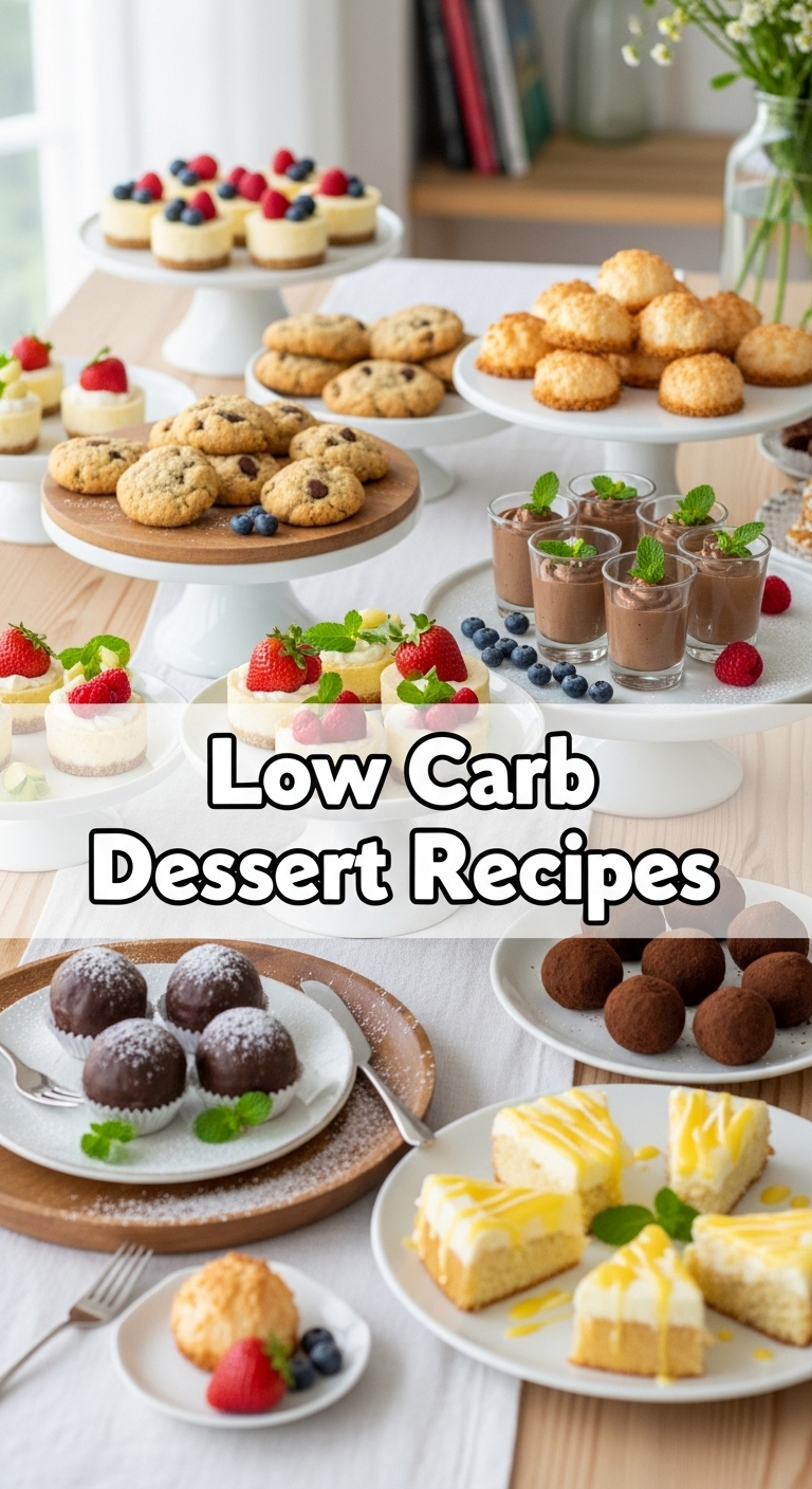 Low Carb Dessert Recipes