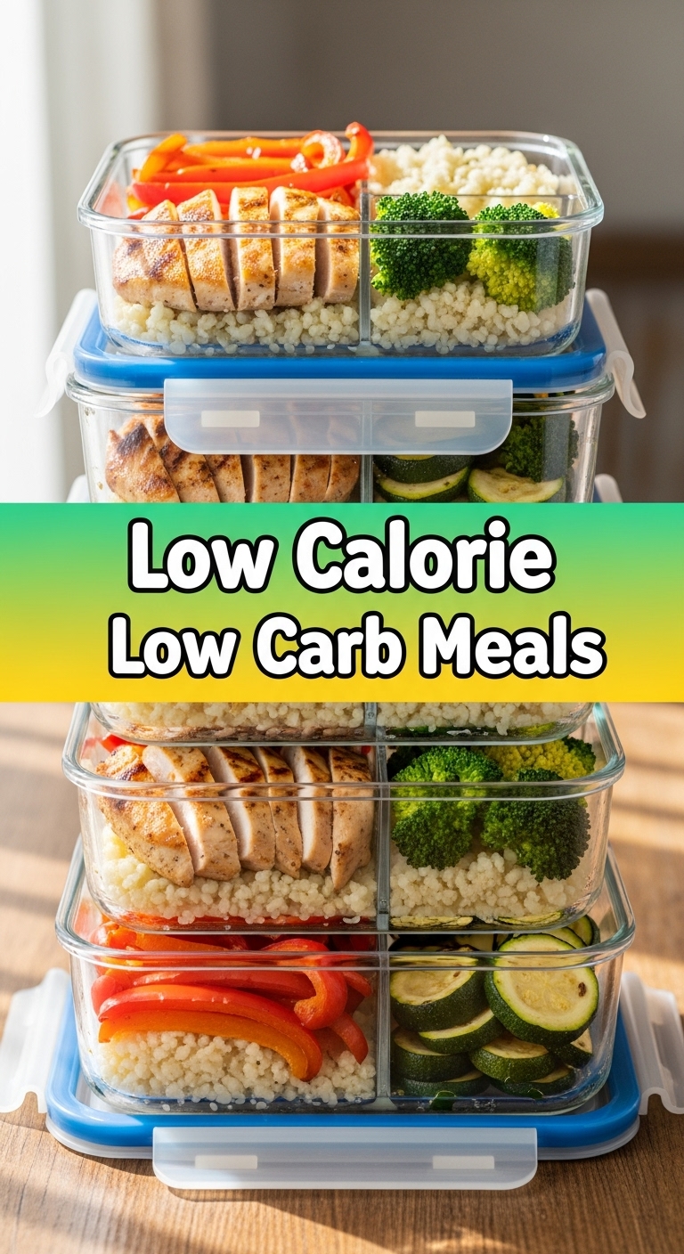 Low Calorie Low Carb Meals