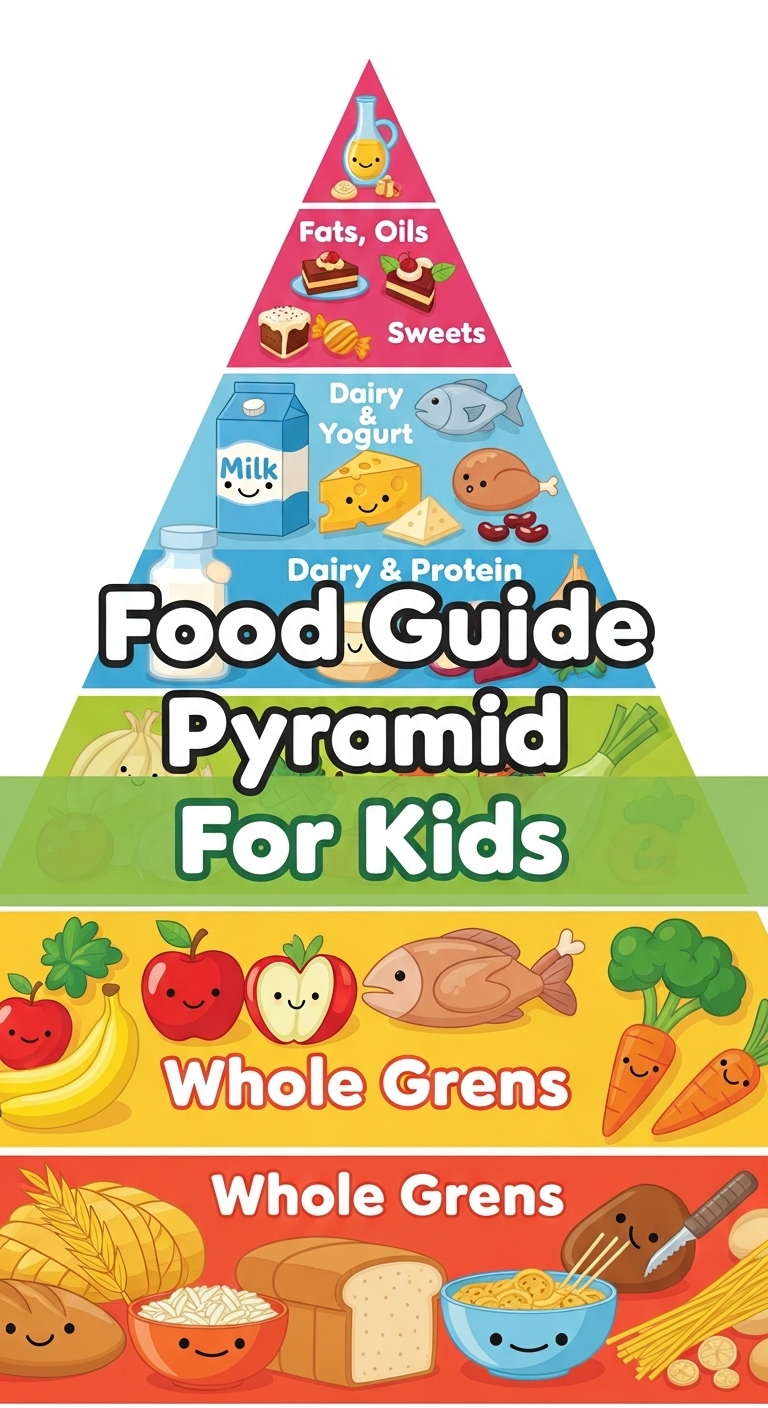 Food Guide Pyramid For Kids