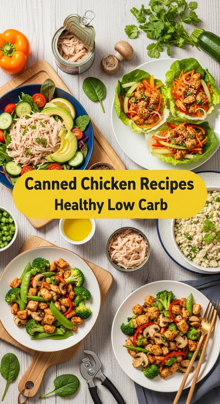 Canned Chicken Recipes Healthy Low Carb