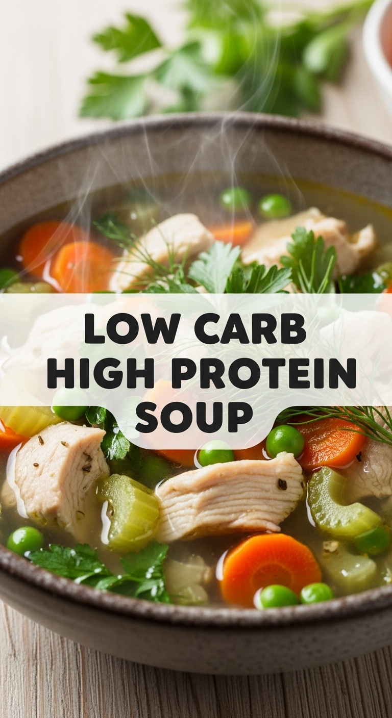 Low Carb High Protein Soup