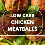 Low Carb Chicken Meatballs