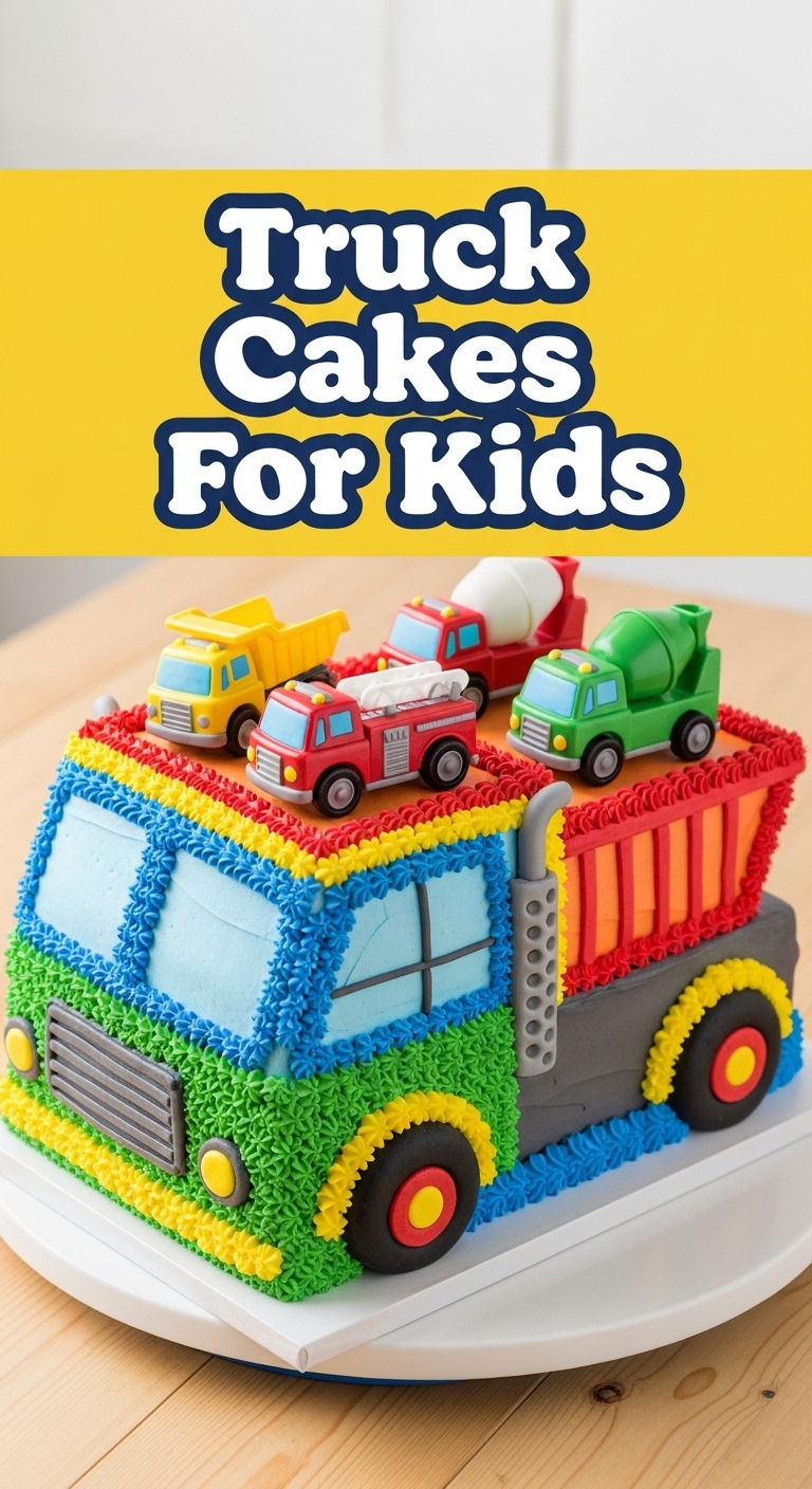 Truck Cakes For Kids