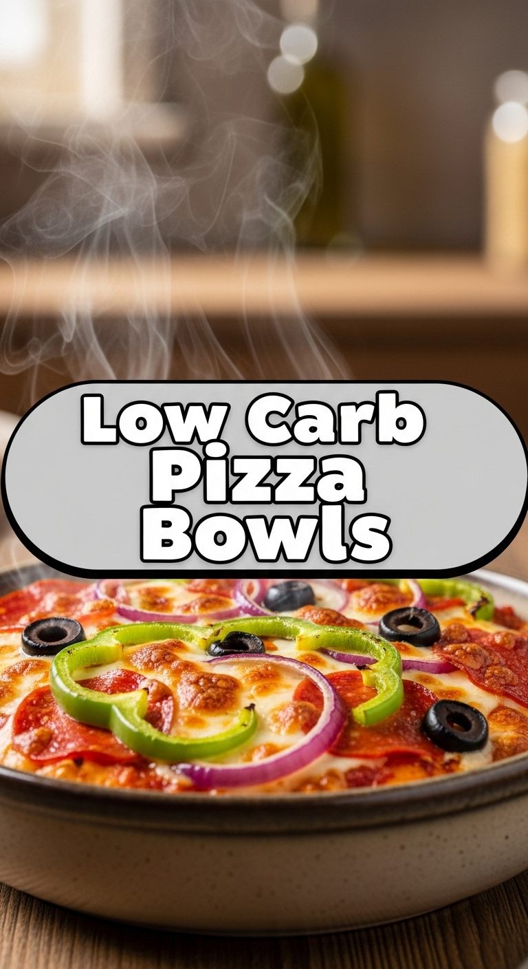 Low Carb Pizza Bowls