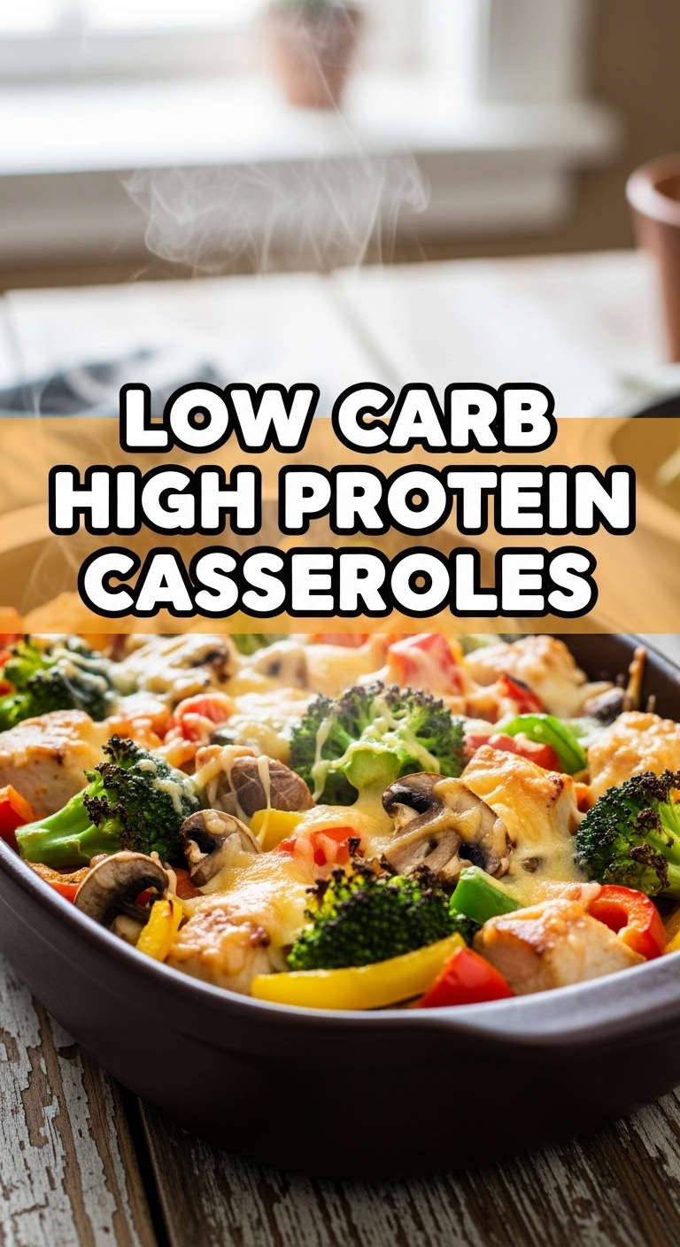 Low Carb High Protein Casseroles