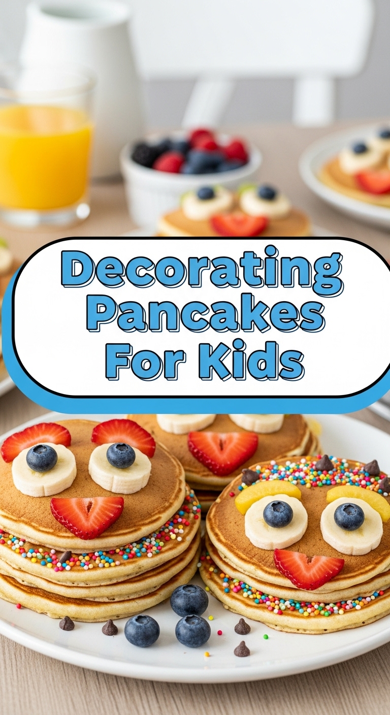 Decorating Pancakes For Kids
