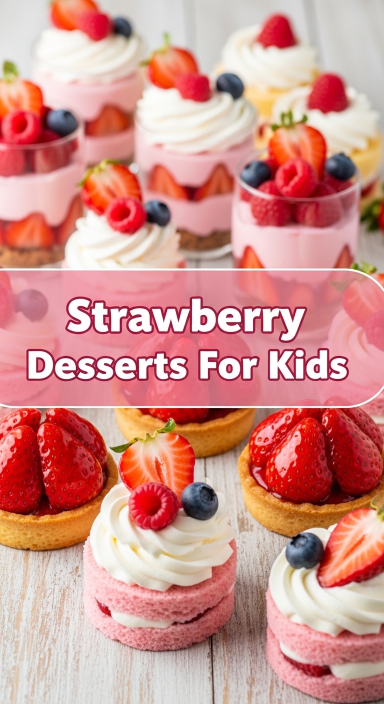 Strawberry Desserts For Kids