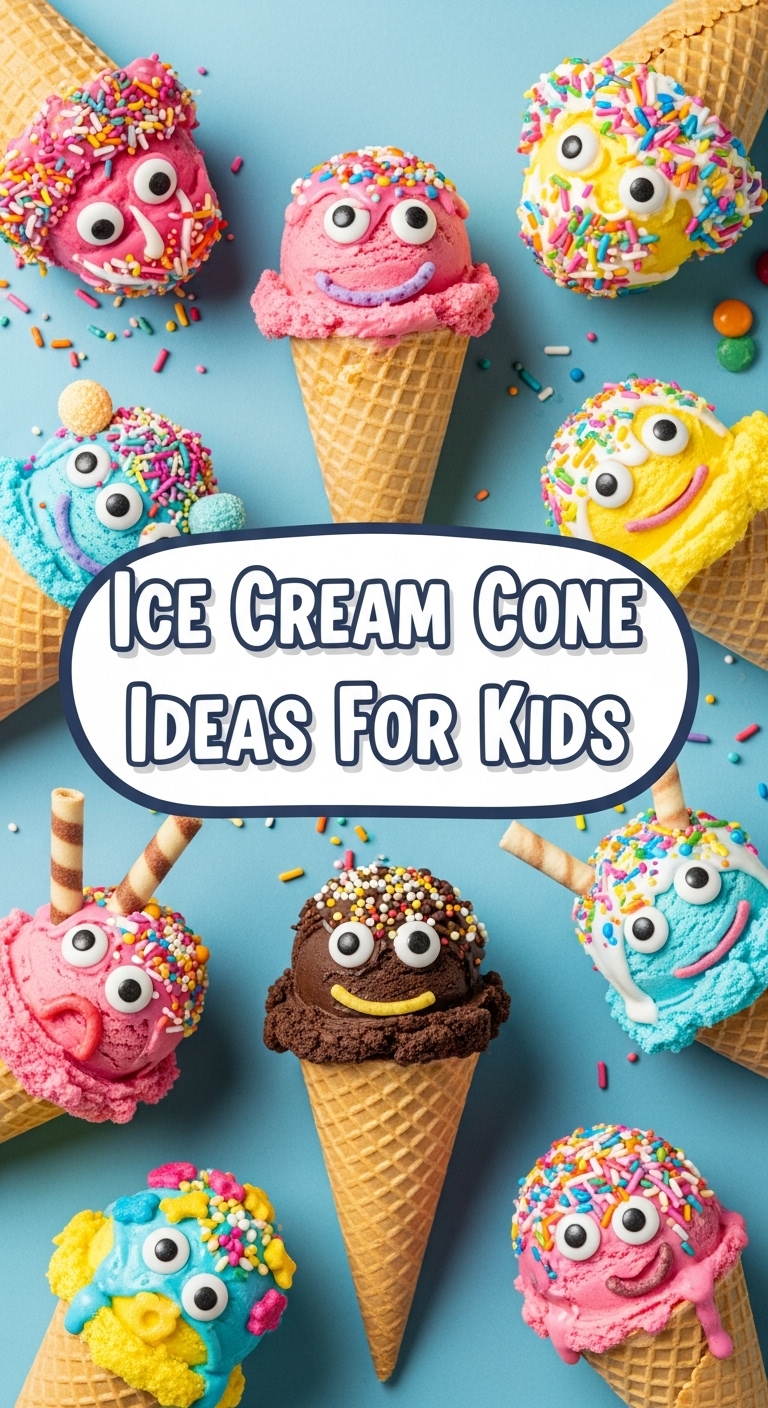 Ice Cream Cone Ideas For Kids