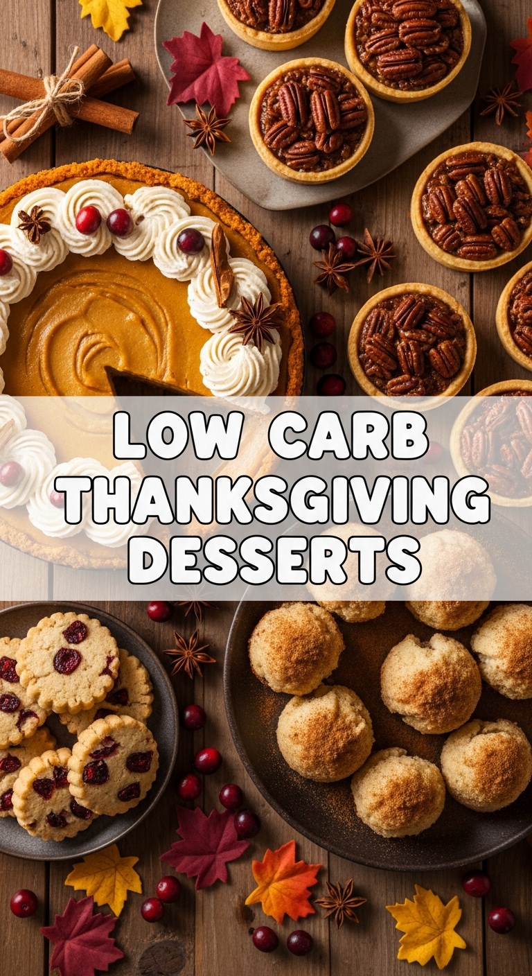 Low Carb Thanksgiving Desserts