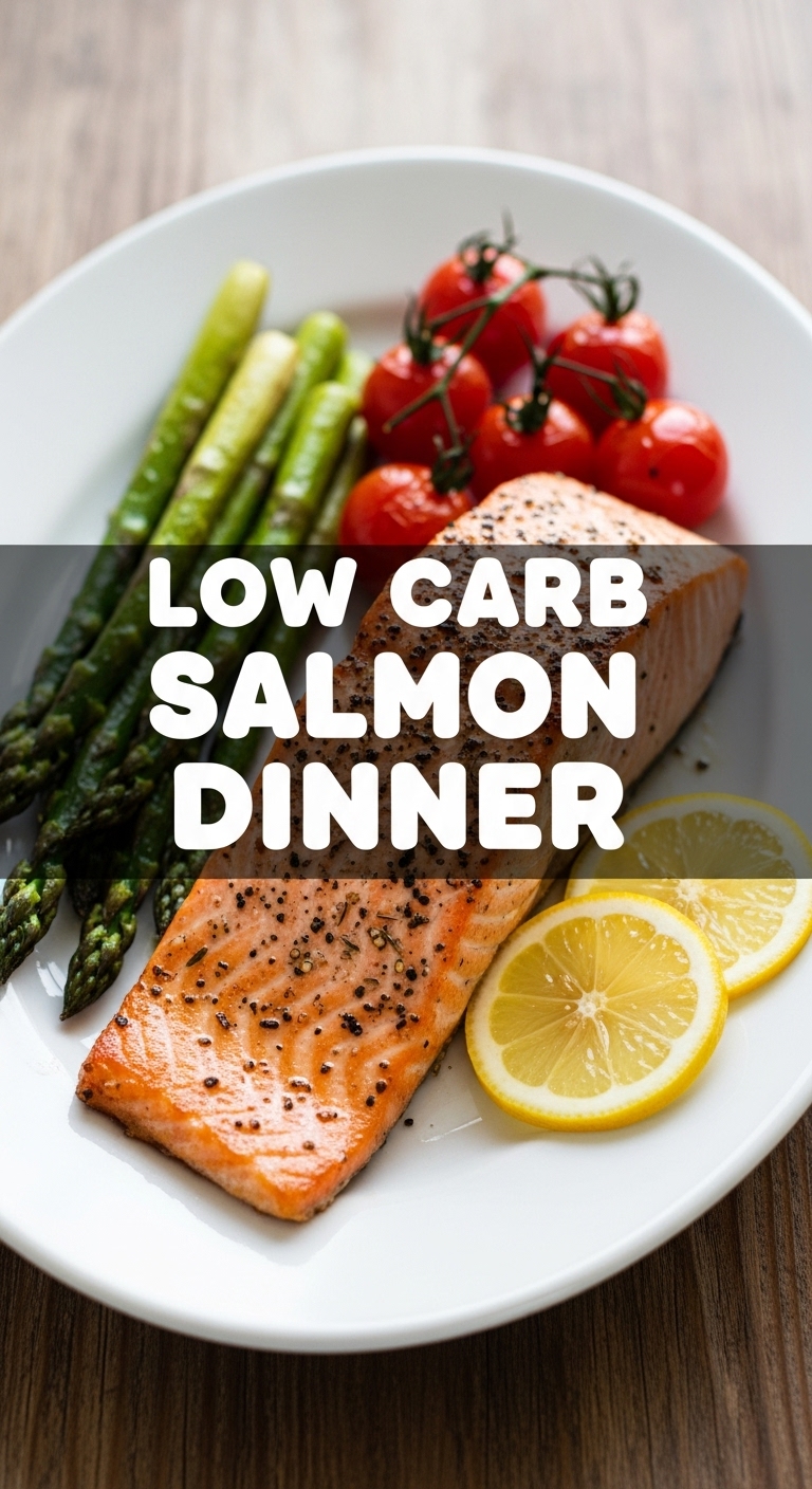 Low Carb Salmon Dinner
