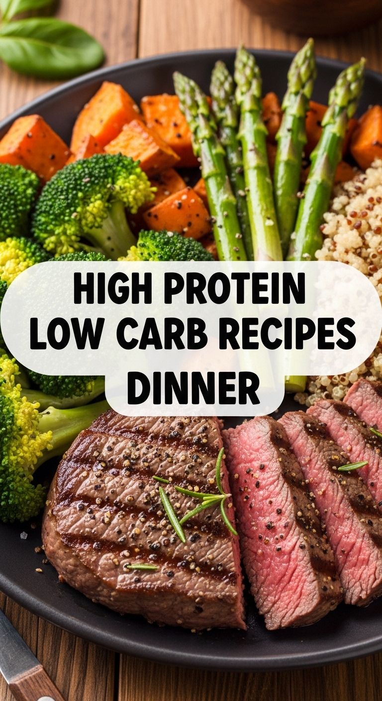 High Protein Low Carb Recipes Dinner