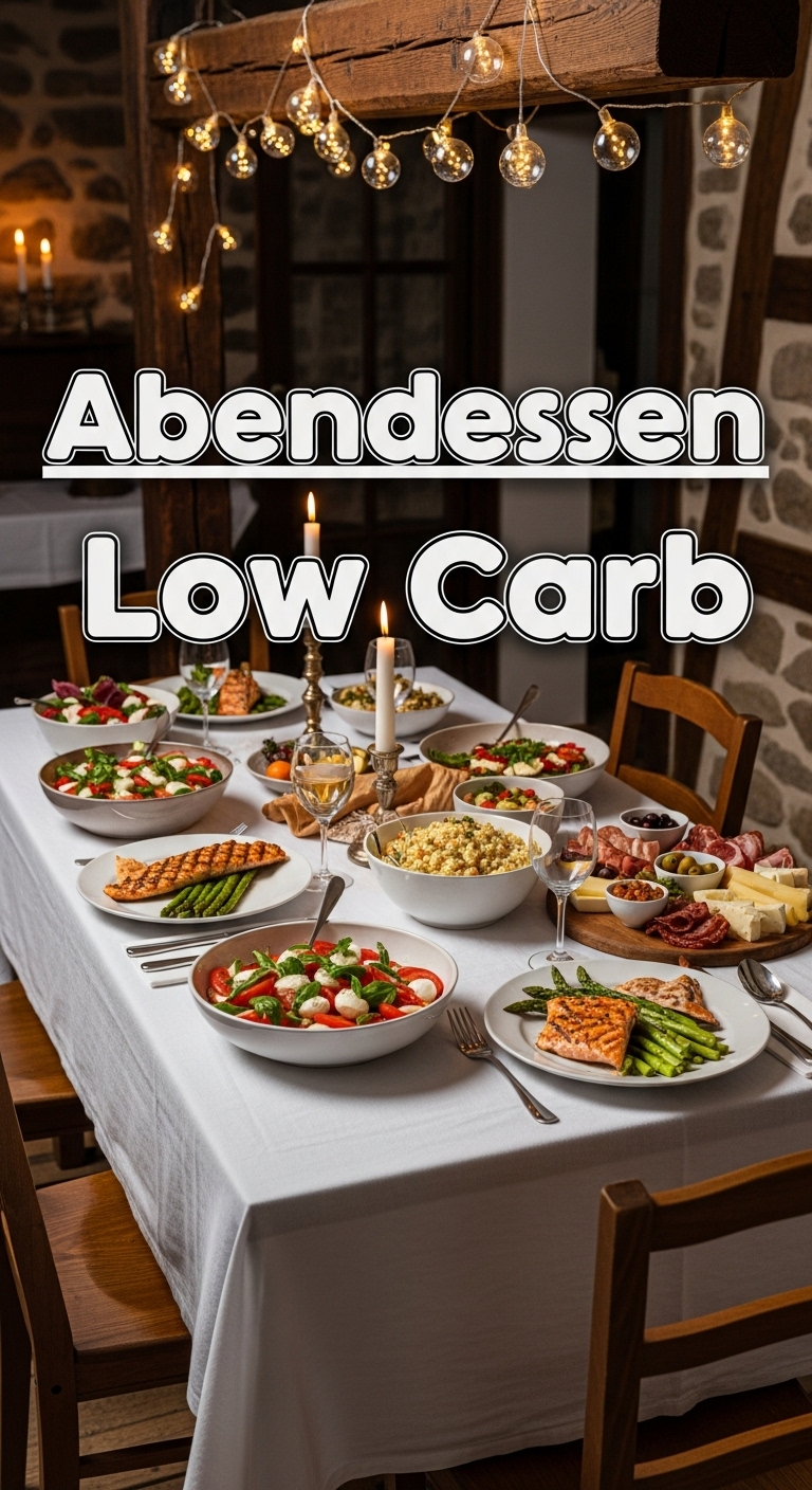Abendessen Low Carb