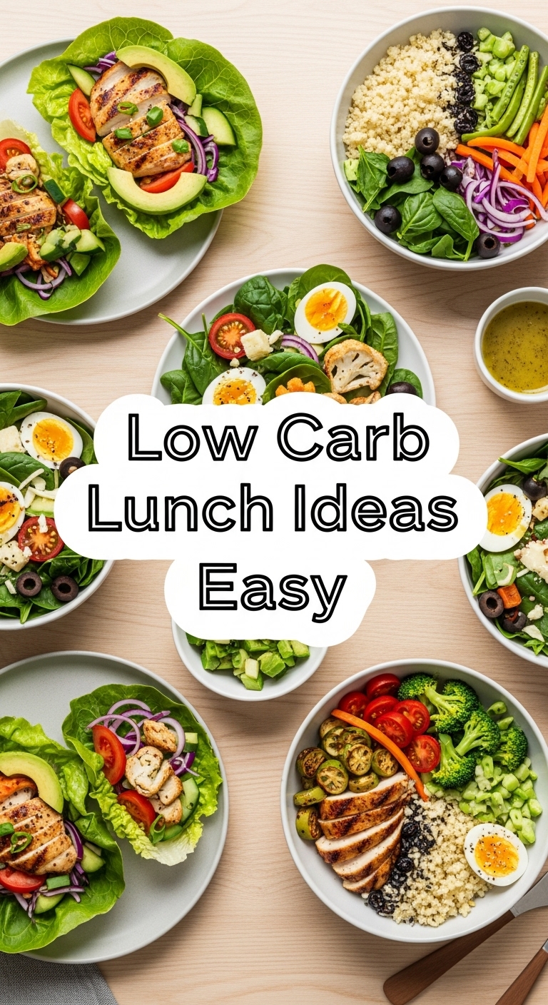 Low Carb Lunch Ideas Easy