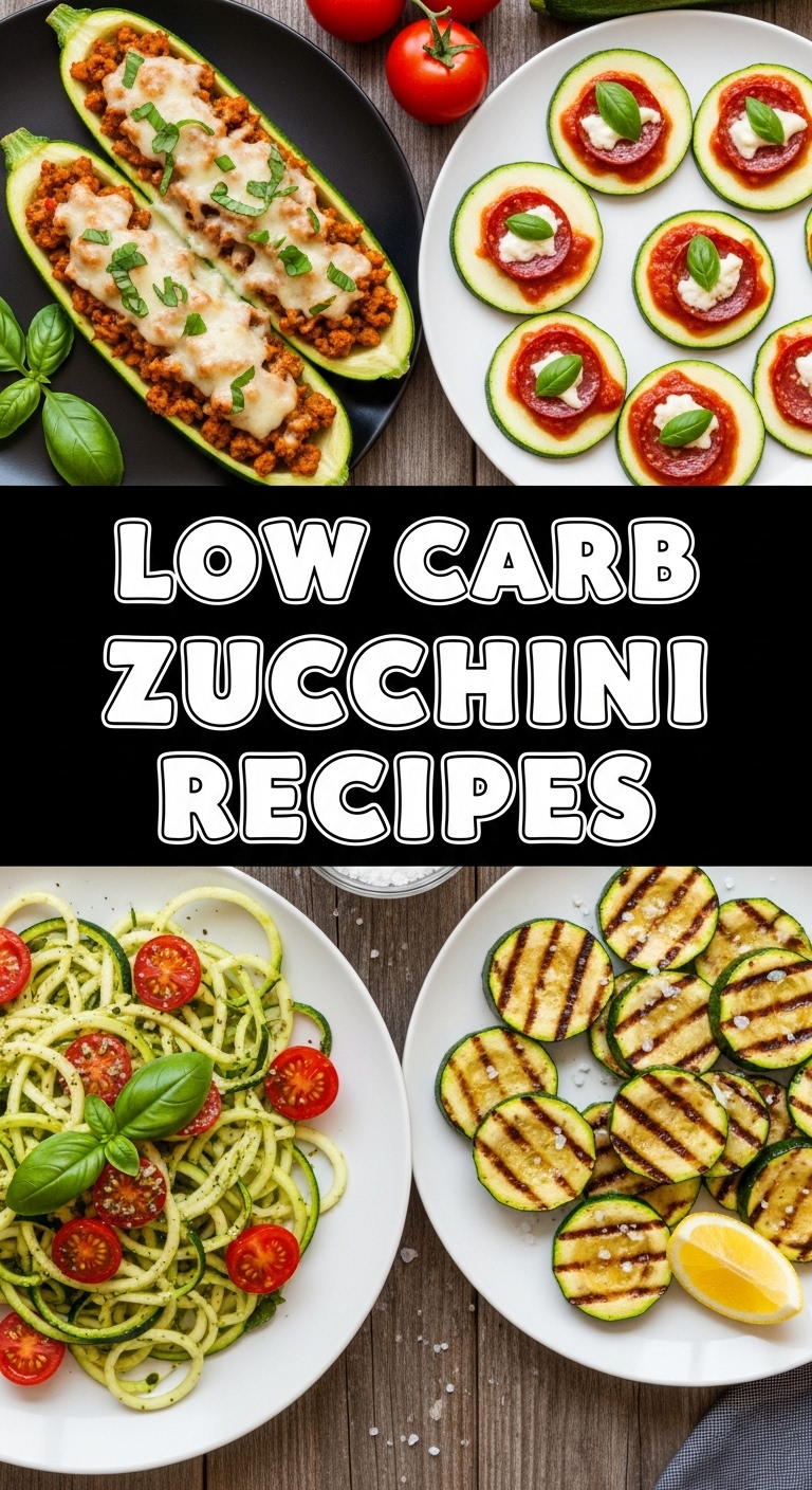 Low Carb Zucchini Recipes
