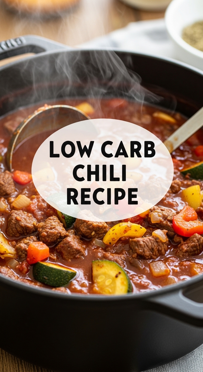Low Carb Chili Recipe