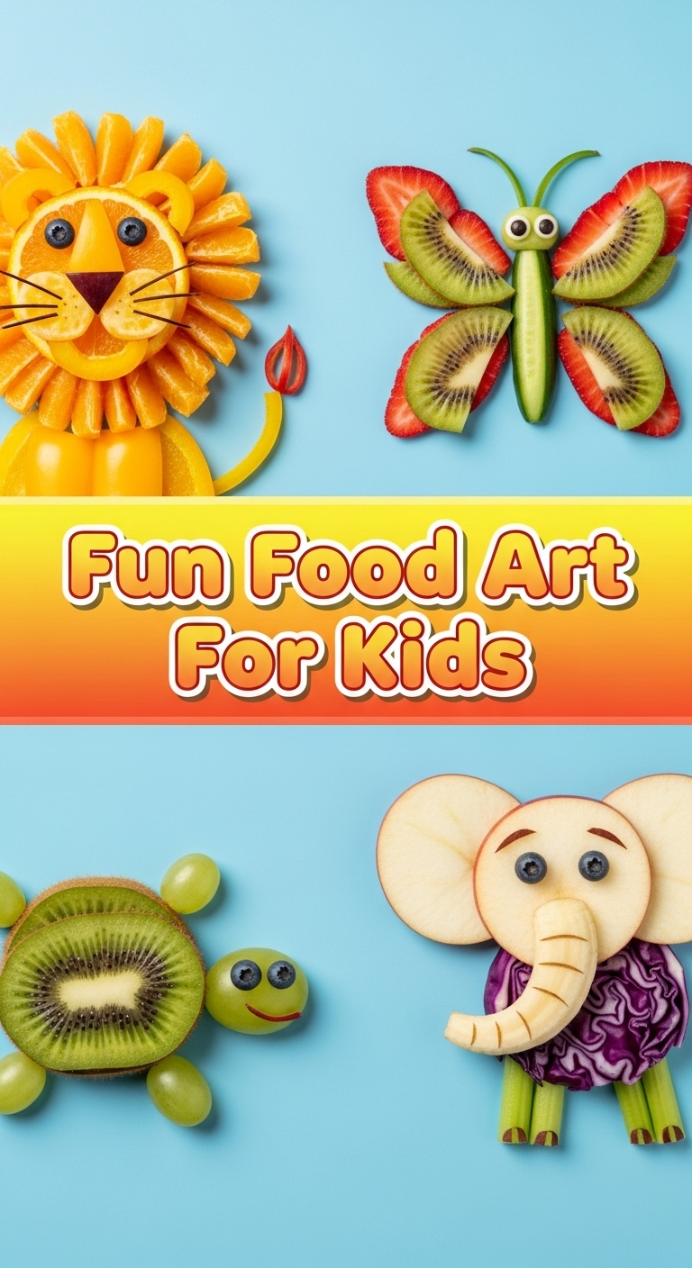 Fun Food Art For Kids