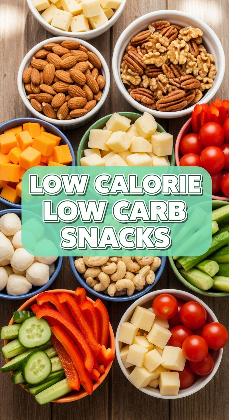 Low Calorie Low Carb Snacks