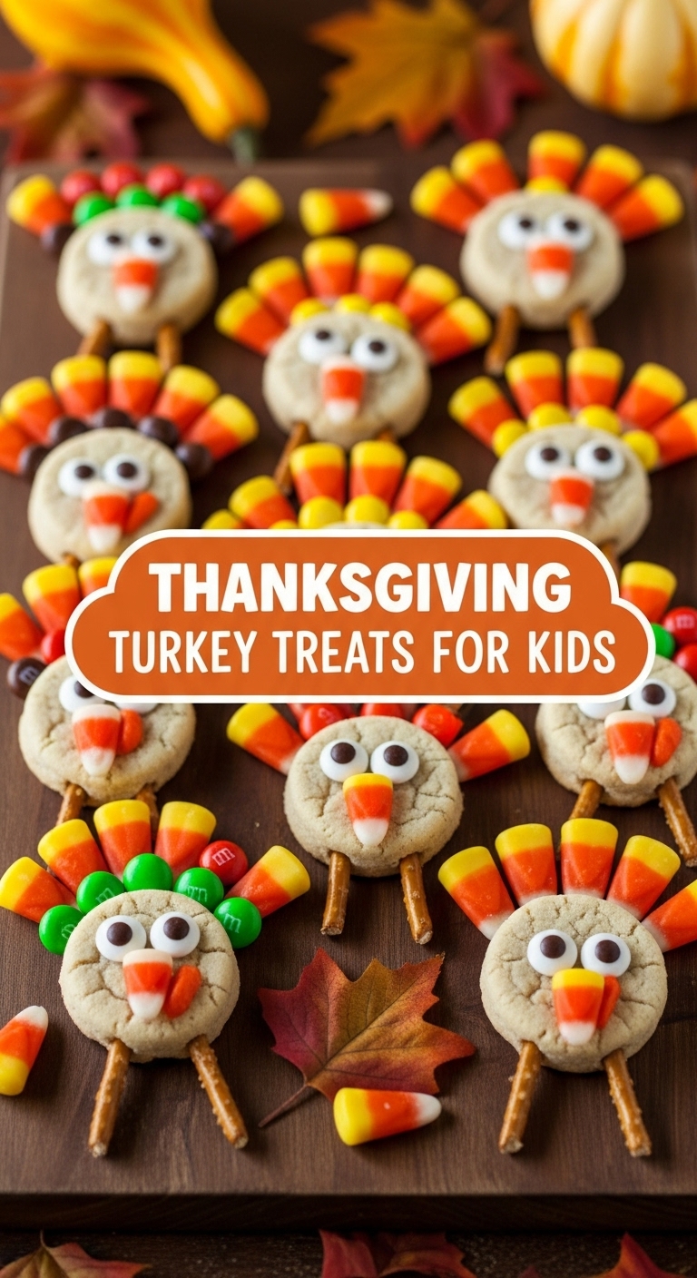 Thanksgiving Turkey Treats For Kids