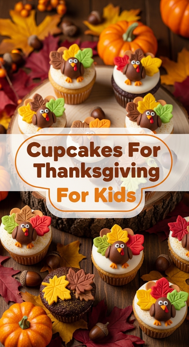Cupcakes For Thanksgiving For Kids