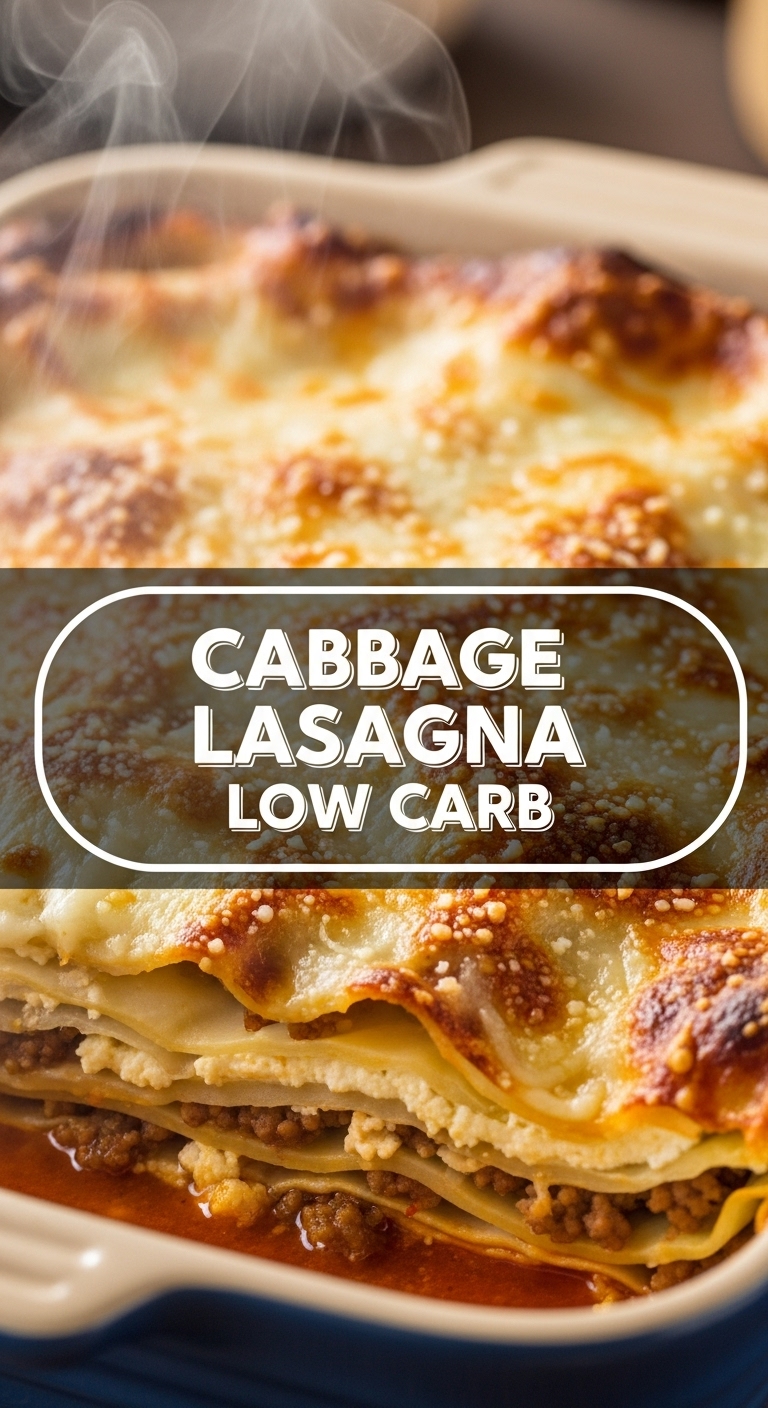 Cabbage Lasagna Low Carb
