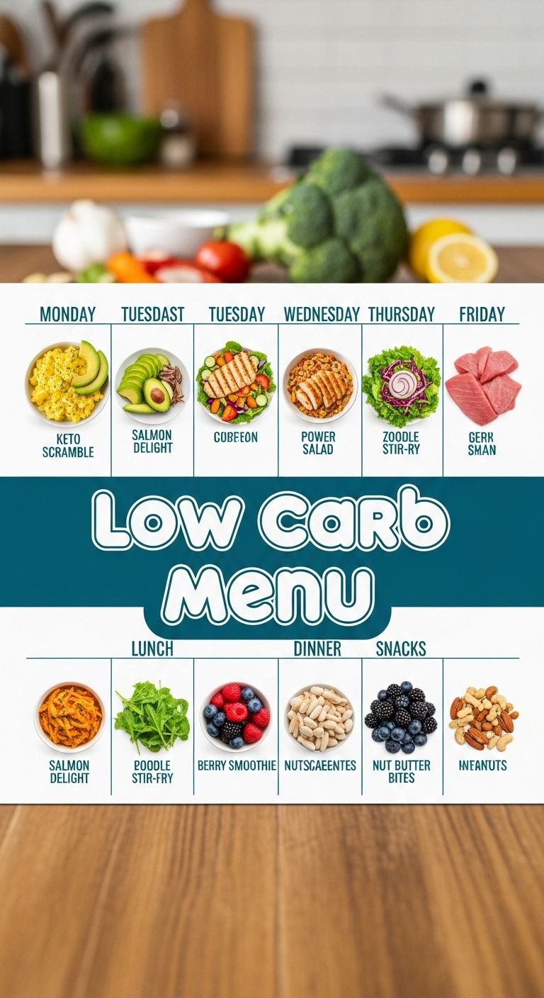 Low Carb Menu