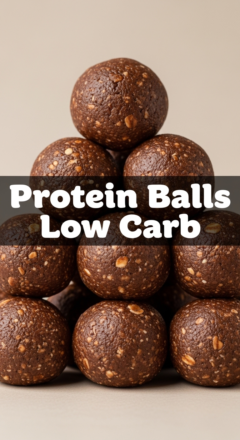 Protein Balls Low Carb