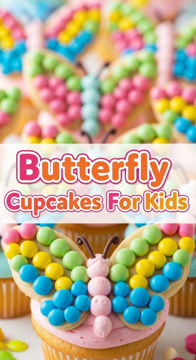 Butterfly Cupcakes For Kids