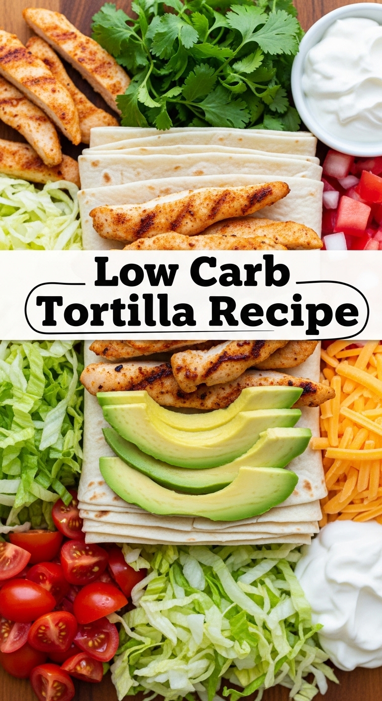 Low Carb Tortilla Recipe