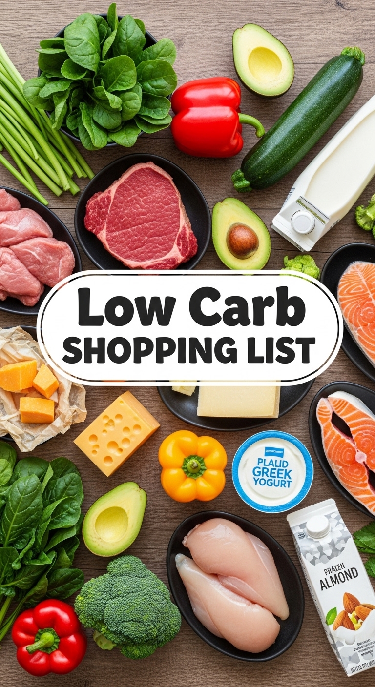Low Carb Shopping List