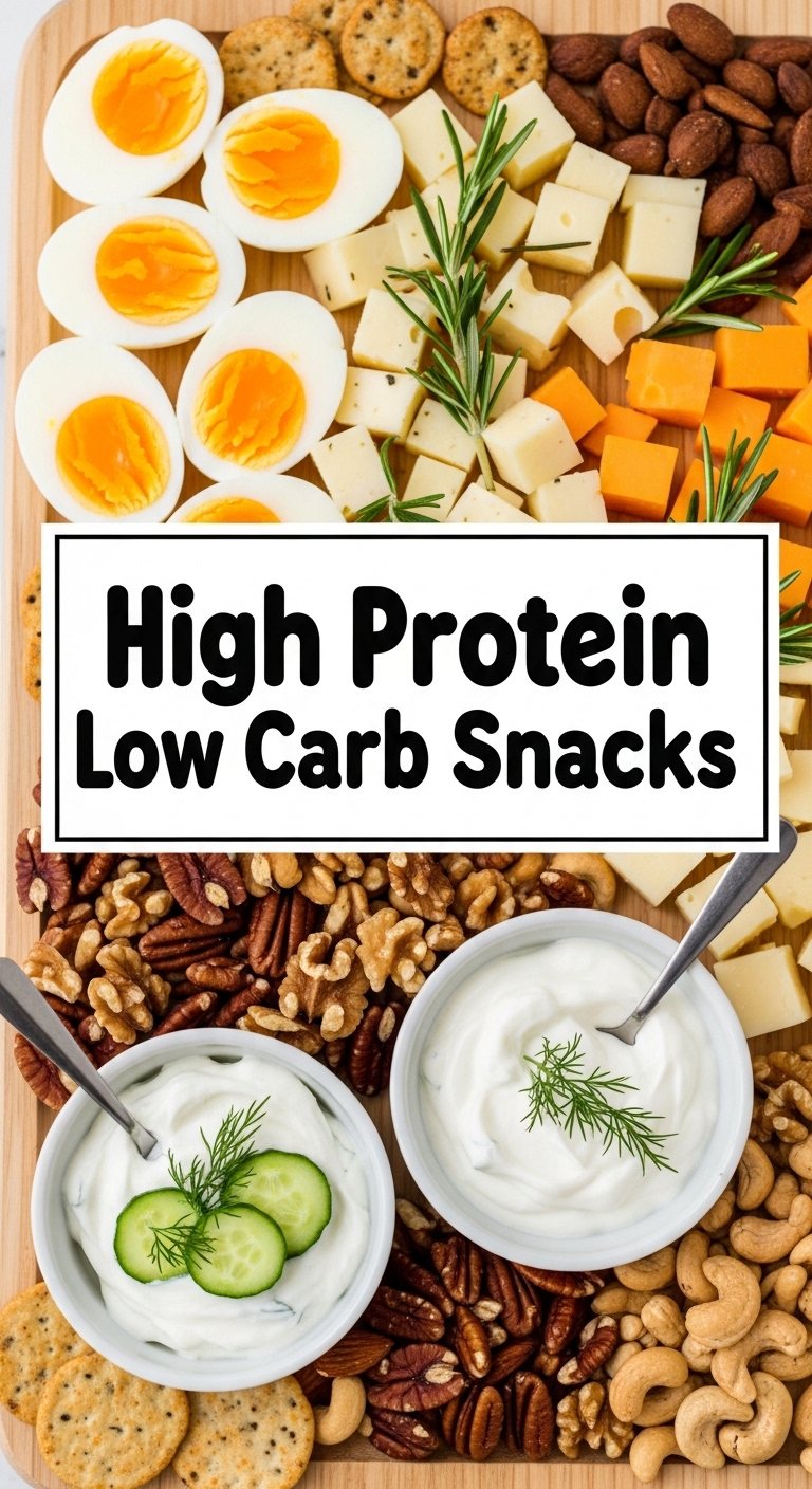 High Protein Low Carb Snacks