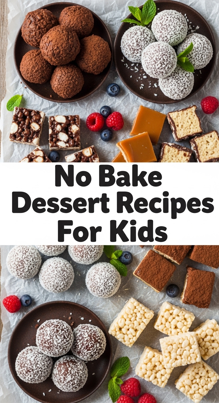 No Bake Dessert Recipes For Kids