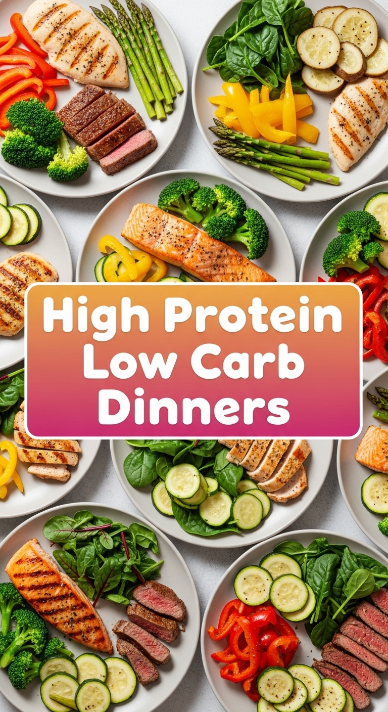 High Protein Low Carb Dinners