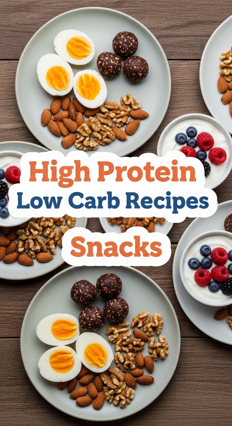 High Protein Low Carb Recipes Snacks