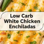 Low Carb White Chicken Enchiladas