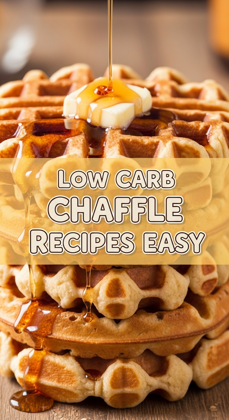 Low Carb Chaffle Recipes Easy